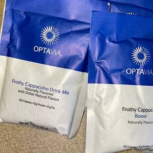 9 Optavia Packets - Frothy Cappuccino Drink Mix